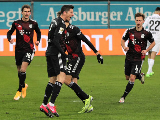 އޯގްސްބާގް އާއި ބަޔާން ބައްދަލުކުރި މެޗުގެ ތެރެއިން: މި މެޗުން ބަޔާން މޮޅުވީ 1-0 ން