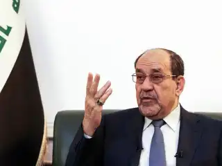 ޢިރާޤުގެ ކުރީގެ ބޮޑުވަޒީރު އަދި އެ ޤައުމުގެ ބޮޑުވަޒީރުކަމުގެ މަޤާމަށް އަލުން ވާދަކުރައްވާ ކެންޑިޑޭޓް، ނޫރީ އަލް މާލިކީ.