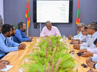 The president met members of M. Veyvah council and WDC on Wednesday