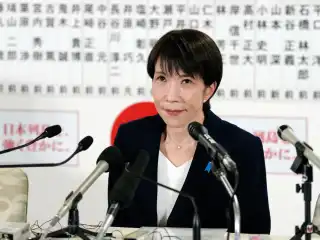 ޖަޕާންގެ ބޮޑު ވަޒީރު ސަނައޭ ޓަކައިޗީ.