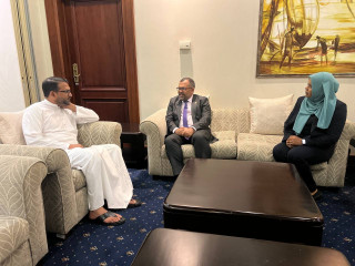 Foreign Minister Moosa Zameer concluded his official visit to Sri Lanka on Thursday