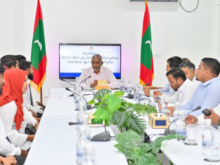 The president met members of HA. Maarandhoo council and WDC on Saturday