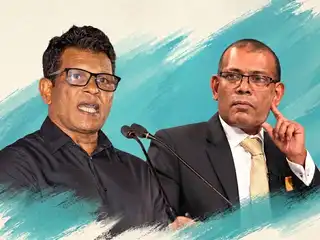 ކުރީގެ ރައީސް މުޙައްމަދު ނަޝީދު އަދި އިސްމާއީލް ޒަރިޔަންދު