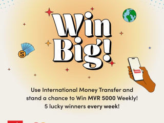 Win big with International Money Transfer!