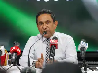 މި ސަރުކާރުގެ ޣައްދާރުކަމާއި ހިޔާނަތްތެރިކަން މާ ބޮޑު، އެމްޑީޕީވިއްޔާ ޙައްޤުތައް ހޯދައިދޭން މަގުތަކަށް ނުކުމެ އެބަ އުޅޭ: ރައީސް ޔާމީން