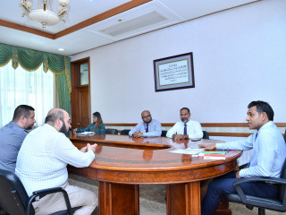 The meeting took place on Monday