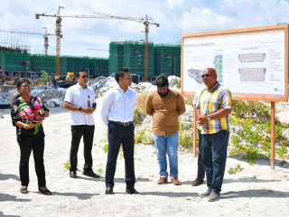 ބިދޭސީން ބޭތިއްބުމަށް ހުޅުމާލޭގައި ޤާއިމުކުރާ މަރުކަޒު ނައިބު ރައީސް ބައްލަވާލައްވަނީ