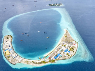 ގުޅިފަޅު މަތިން ނަގާފައިވާ މަންޒަރެއް: މި މަޝްރޫއަށް ގުޅީފަޅުން ވަނީ 30 ހެކްޓަރުގެ ސަރަހައްދެއް ހިއްކާފައި