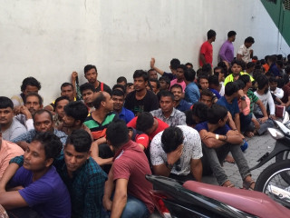 މިއީ ބޮޑު ޖަރީމާއެއް! އަޑީގައި ތިބި ބަޔަކު ހިފާ ހައްޔަރުކުރޭ