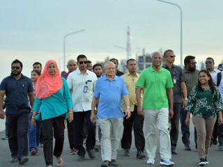 ތަރައްޤީކުރުމުގެ ނަމުގައި ތިމާވެށި ސުންނާފަތިކޮށް، ޖަޒީރާވަންތަކަން ނަގައިލުމަކީ ސަރުކާރުގެ ސިޔާސަތެއް ނޫން: ރައީސް