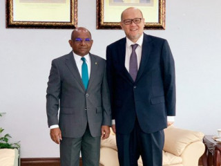 FM Shahid with Brunei\'s Minister of Education of Brunei, YB Dato Hamza