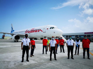 Maafaru International Airport is a hotspot for tourist arrivals with direct connections to resorts and guesthouses in Noonu, Raa, Baa and Lhaviyani atolls