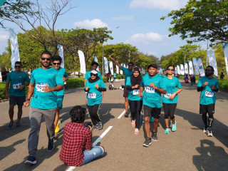 The run was held on Friday morning