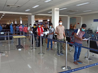 The repatriation took place on Tuesday