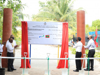 ބ.ގޮއިދޫގެ ފެނާއި ނަރުދަމާ ނިޒާމު ގާއިމުކުރުމުގެ މަސައްކަތުގެ ތެރެއިން