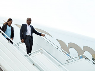President Ibrahim Mohamed Solih and First Lady Fazna Ahmed