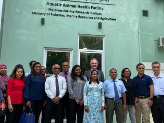 Opening of the Aquatic Animal Health Facility in Hulhumale\'