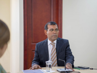 ރައްޔިތުންގެ މަޖިލީހުގެ ރައީސް މުހައްމަދު ނަޝީދު