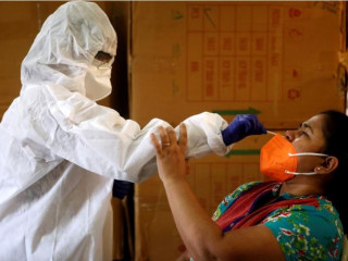 ކޮވިޑް-19 އަށް ސާމްޕަލް ނަގަނީ