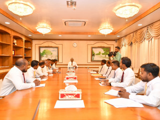 The meeting took place on Monday