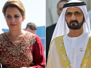 ރަސްގެފާނު ޝެއިޚް މުހައްމަދު ބިން ރަޝީދް އަލް މަޙްތޫމް (ކ) އަދި އަމީރާ ހަޔާ ބިން އަލް ހުސައިން (ވ)