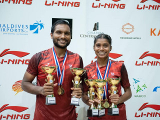 Uganda International Series: Maldives pair wins bronze in badminton event