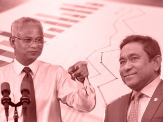 ރައީސް އިބްރާހިމް މުހައްމަދު ސޯލިހް އަދި ކުރީގެ ރައީސް އަބްދުﷲ ޔާމިން