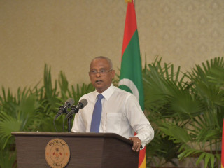 ރައީސް އިބްރާހިމް މުހައްމަދު ސޯލިހު ބޭއްވެވި ޕްރެސް ކޮންފަރެންސްގެ ތެރެއިން