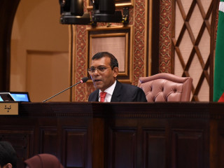 ރައްޔިތުންގެ މަޖިލީހުގެ ރިޔާސަތުގައި ރައީސް މުހައްމަދު ނަޝީދު