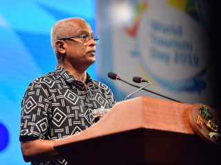 ރައީސް އިބްރާހިމް މުހައްމަދު ސޯލިހް ވާހަކަފުޅުދައްކަވަނީ