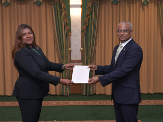 Aisha Shujune Muhammad was sworn in as a member of JSC at a function held at the President’s Office ton Sunday morning