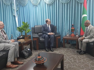The meeting took place on Monday