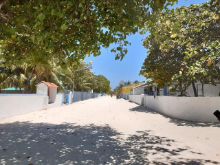 Dhevvadhoo island in Gaafu Alifu atoll; over 30 Coid-19 cases have been confirmed from the island