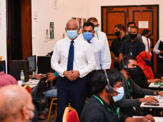 ރައީސް އެޗްއީއޯސީއަށް ޒިޔާރަތް ކުރެއްވުން