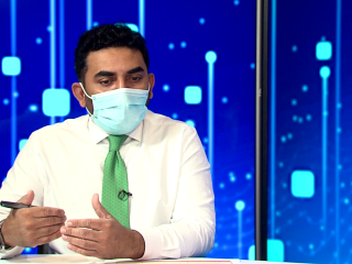 ހެލްތް މިނިސްޓަރު އަމީން، ރާއްޖެ ޓީވީގެ ފަލަސުރުހީ ޕްރޮގްރާމްގައި ވާހަކަ ދައްކަވަނީ