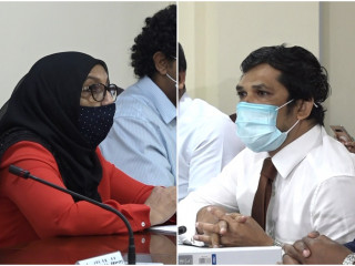 ޖެންޑަރ މިނިސްޓަރ އައިޝަތު މުހައްމަދު ދީދީ އަދި ފުނަދޫ ދާއިރާގެ މެމްބަރު މުޙައްމަދު ޝާހިދު