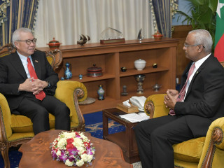 The meeting took place on Sunday afternoon