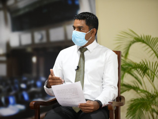 ބަޖެޓް ދިރާސާކުރަމުން އަންނަ ކޮމިޓީގެ މުޤައްރިރު ކިނބިދޫ ދާއިރާގެ މެމްބަރ މުހައްމަދު ނާޝިޒު