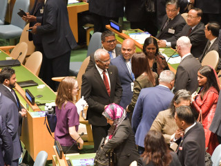 ރައީސް ސޯލިހު އެމެރިކާއަށް ކުރެއްވި ދަތުރުފުޅުގެ ތެރެއިން