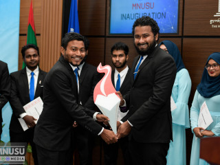 އެމްއެންޔޫއެސްޔޫގެ 9 ވަނަ ދައުރުގެ މެމްބަރުން މަގާމާއި ހަވާލުވުމަށް ބޭއްވުނު ރަސްމިއްޔާތުގެ ތެރެއިން