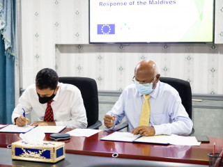 ޑަބްލިއުއެޗްއޯ އާއި އީޔޫ އިން ރާއްޖެއަށް އެހީތެރިކަން ފޯރުކޮށްދެނީ