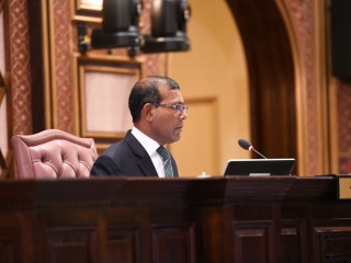 ރައްޔިތުންގެ މަޖިލީހުގެ ރައީސް، ރައީސް މުހައްމަދު ނަޝީދު