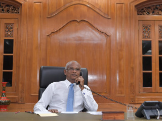 ރައީސް އިބްރާހިމް މުހައްމަދު ސޯލިހު؛ ކޮވިޑް-19 ގެ ރާއްޖޭގެ ޙާލަތު އަޔަރލޭންޑްގެ ބޮޑުވަޒީރާއި ހިއްސާކުރައްވާފައިވޭ