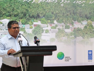 Environment Minister Dr. Hussain Rasheed Hassan