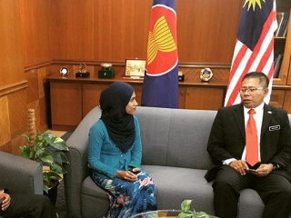 Ghaniya Abdul Ghafoor was the deputy ambassador to Malaysia