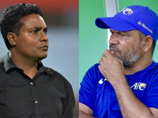 އެފްއޭއެމުގެ ޑެޕިއުޓީ ޓެކްނިކަލް ޑިރެކްޓަރު އަޙްމަދު ޝަރީފް (ޑުންގާ) (ކ)، ޓީސީގެ ކޯޗު މުޙައްމަދު ޝާޒްލީ (ޝާޒް) (ވ)