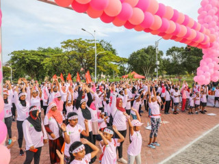 \"ޕިންކް ރިބަން ރަން ވޯކް\" ގެ ބައިވެރިން