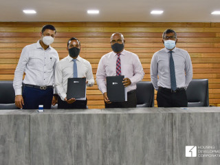 ހުޅުމާލޭގައި މެދު ފަންތީގެ އާއިލާތަކަށް ހާއްސަ ހައުސިންގ ޔުނިޓުގެ އެއްބަސްވުމުގައި ސޮއިކުރަނީ