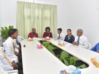 ރައީސް އިބްރާހިމް މުހައްމަދު ސާލިޙު މަގޫދޫ ކައުންސިލާއި ބައްދަލު ކުރައްވަނީ