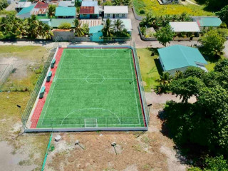 Gov\'t completes work on Kudarikilu futsal pitch